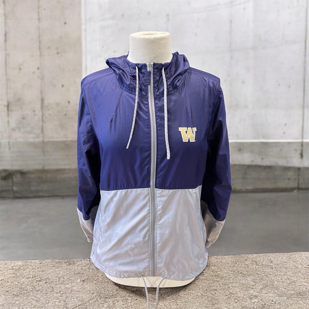 Columbia Washington Huskies Women's Size Small Windbreaker Jacket NCAA College - Picture 1 of 15